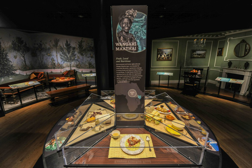 Iconic Meals room, <em>Our Global Kitchen</em> © AMNH